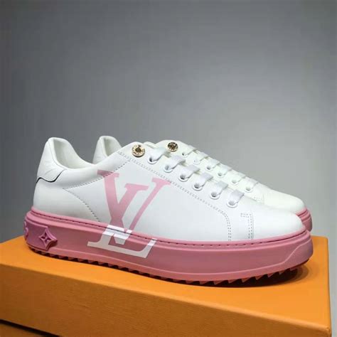 time out sneakers louis vuitton|louis vuitton trainer sneaker pink.